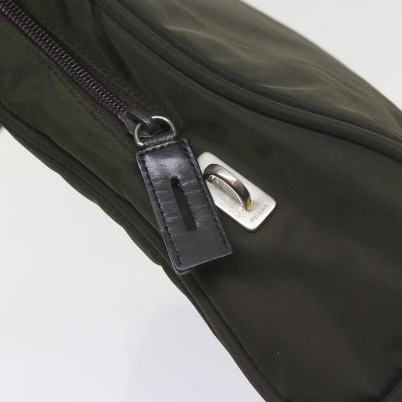 PRADA Tote Bag Nylon Khaki Auth 60769 - Picture 9 of 16